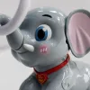 The grey elephant toy is a cute, soft and adorable children's educational and soothing doll Application Scenario